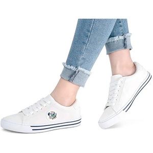 Low Top Lace up Canvas Shoes